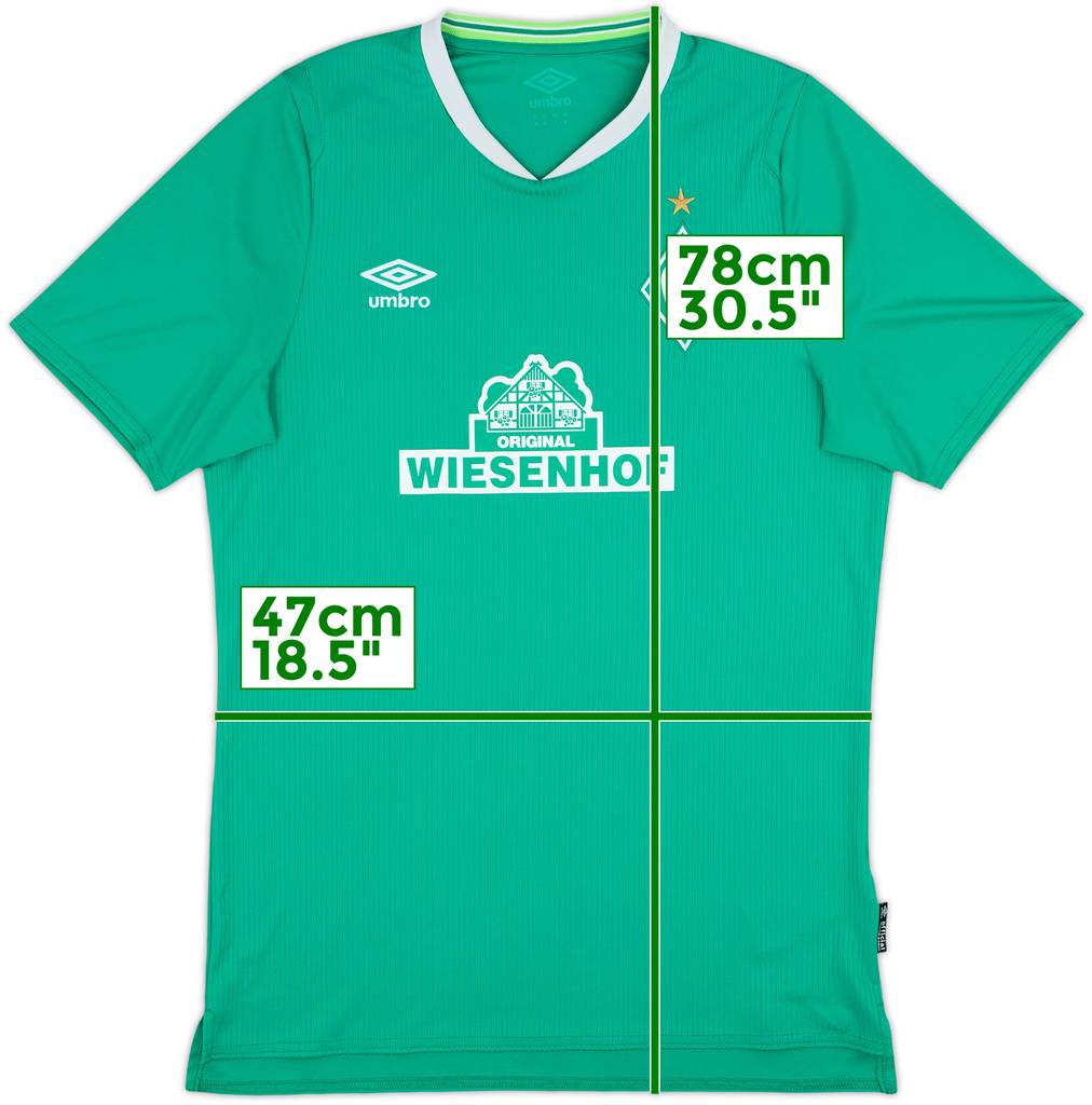 2019-20 Werder Bremen Home Shirt - 8/10 - (M)