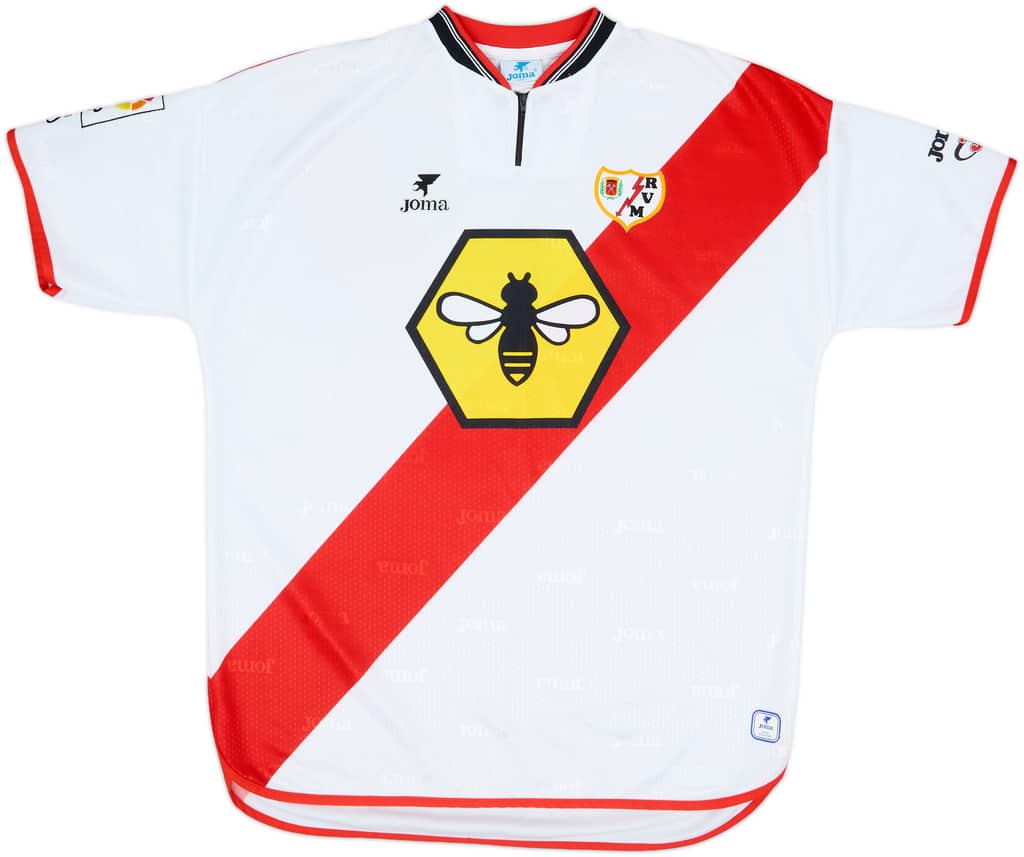 2000-01 Rayo Vallecano Home Shirt - 9/10 - (XXL)