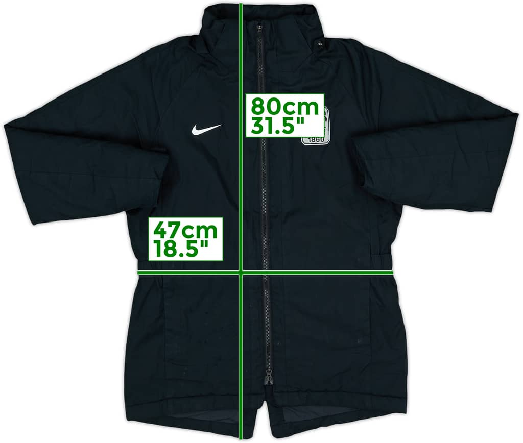 2020-21 1860 Munich Nike Padded Track Jacket - 6/10 - (L)