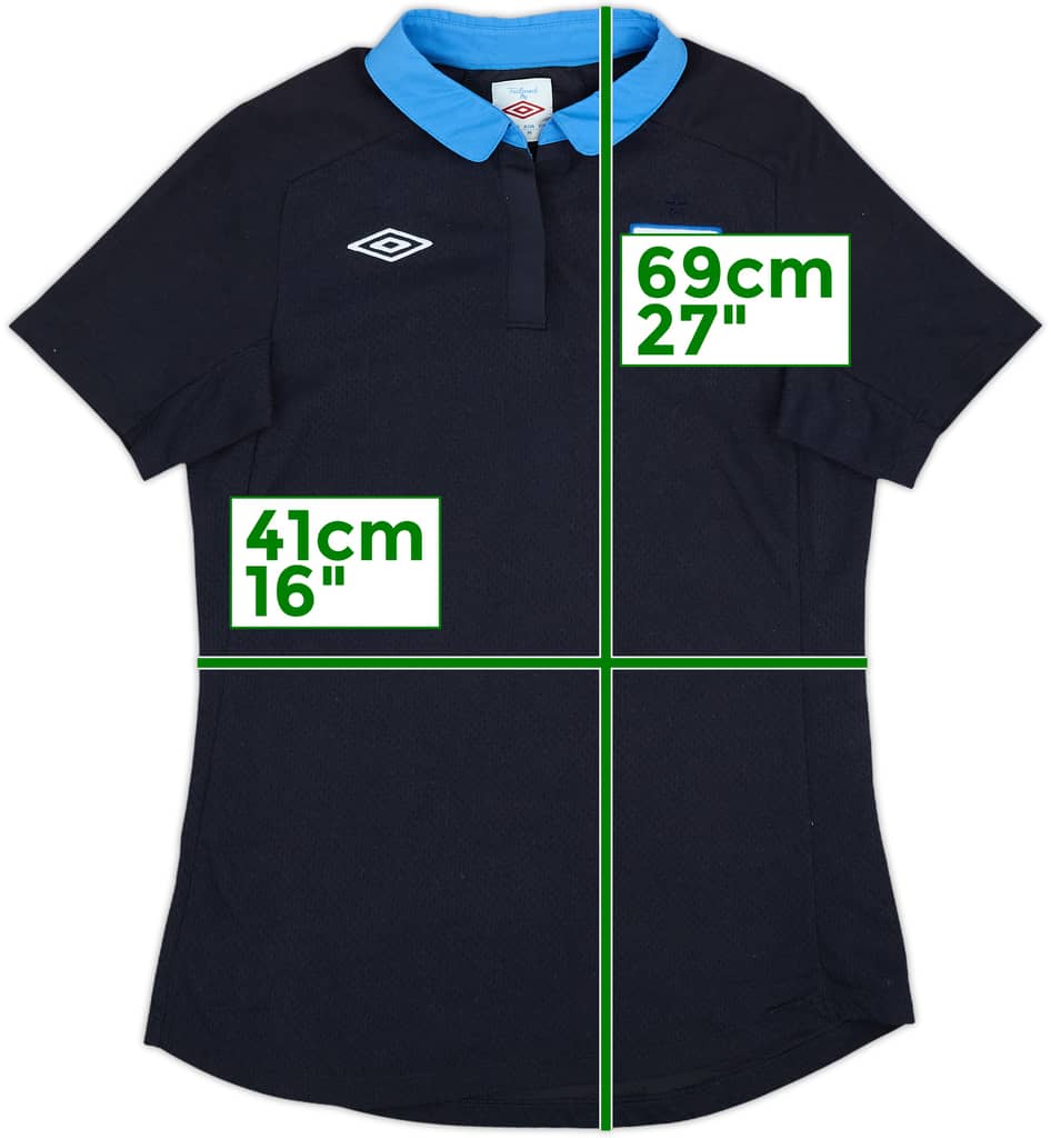 2011-12 England Away Shirt - 9/10 - (Women's M)