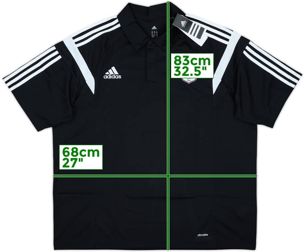 2015-16 Cardiff adidas Polo Shirt (XXL)