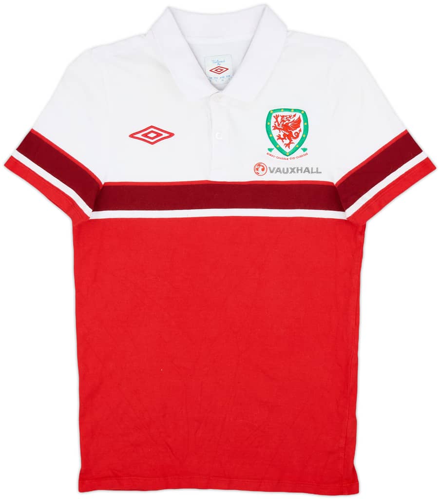 2010-11 Wales Umbro Polo Shirt - 8/10 - (S)