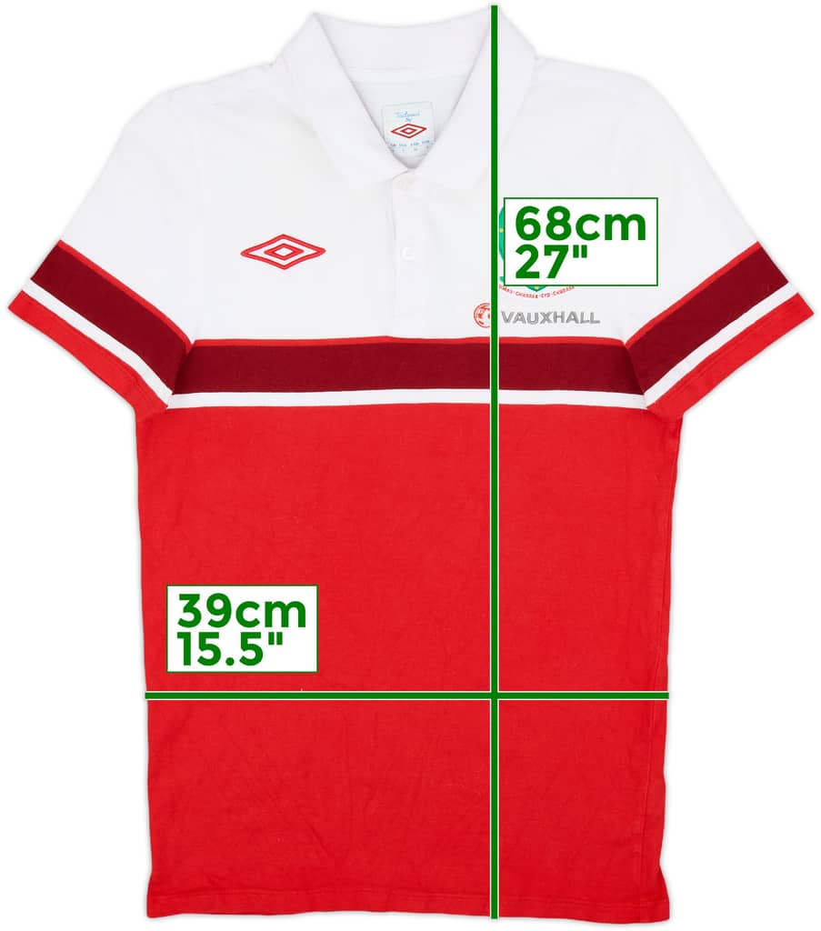 2010-11 Wales Umbro Polo Shirt - 8/10 - (S)