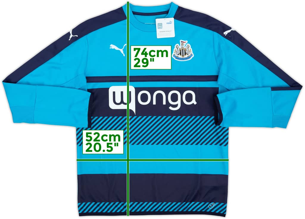 2016-17 Newcastle Puma Training Sweat Top (M)