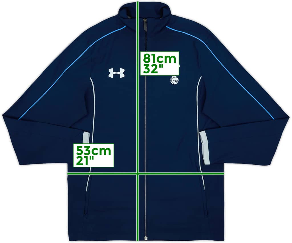 2015-16 Tottenham Under Armour Track Jacket - 10/10 - (L)
