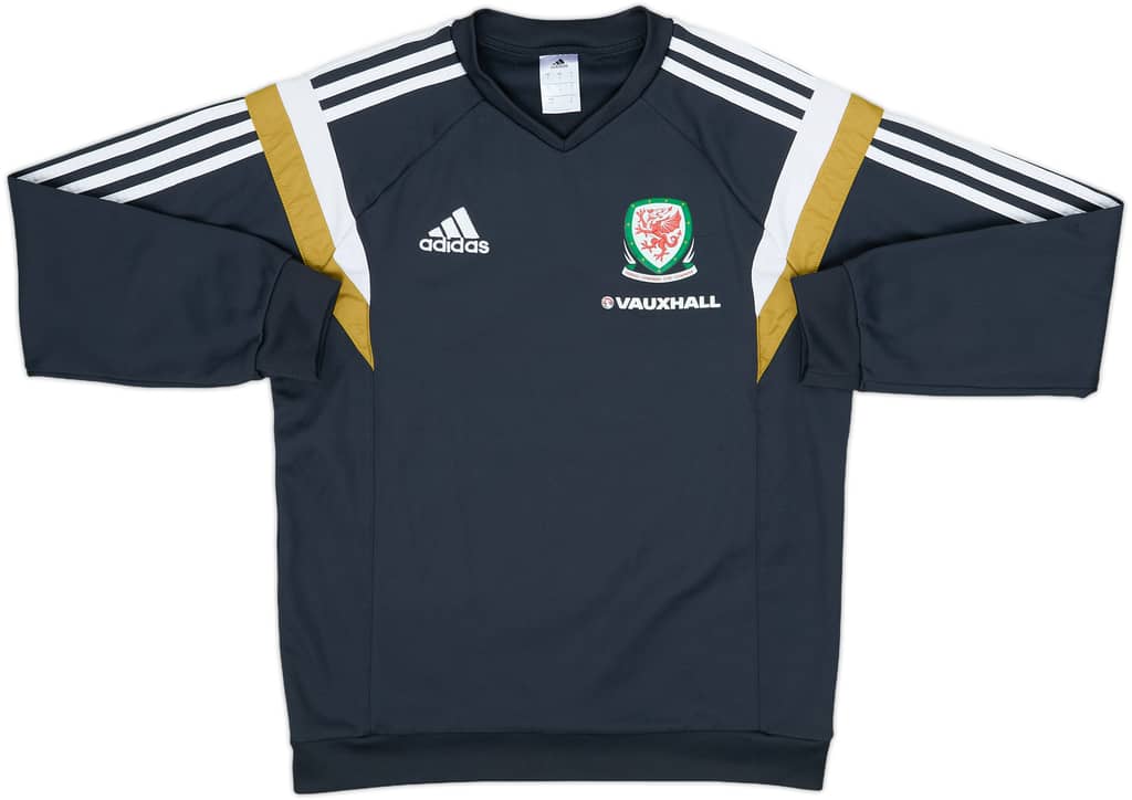 2014-15 Wales adidas Sweat Top - 8/10 - (S)