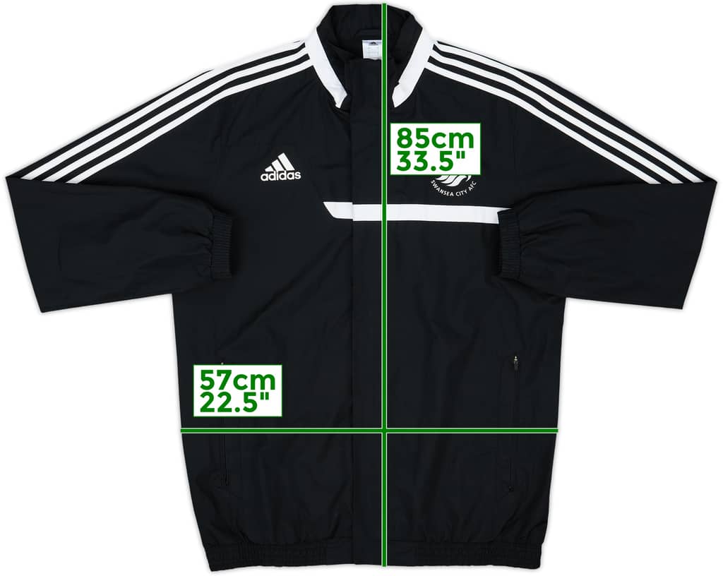 2013-14 Chaqueta de lluvia adidas del Swansea - 8/10 - (L)