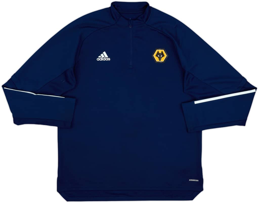 2019-20 Wolves Player Issue adidas 1/4 Zip Drill Top - 7/10 - (XL)