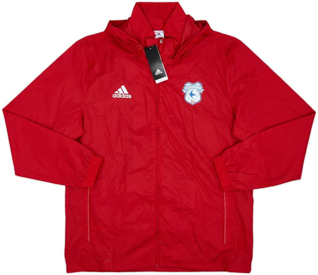 2017-18 Cardiff City adidas Chaqueta impermeable (L)
