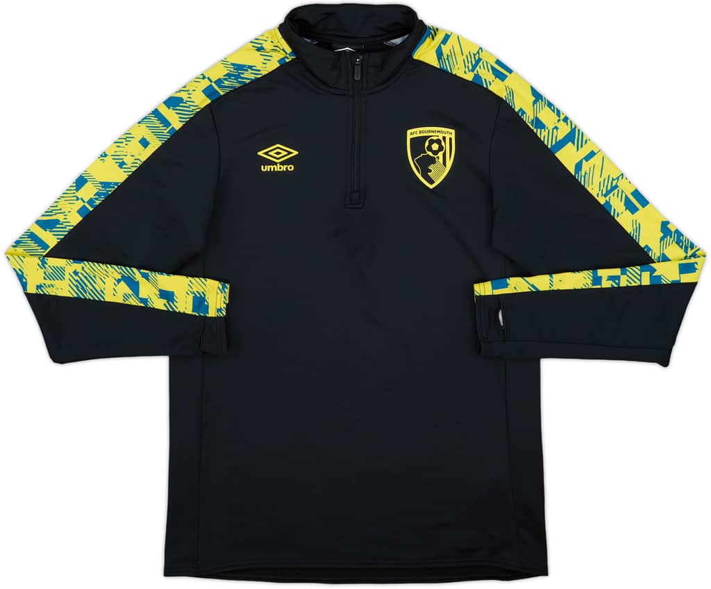 2020-21 Bournemouth Umbro 1/4 Zip Drill Top - 10/10 - (M)