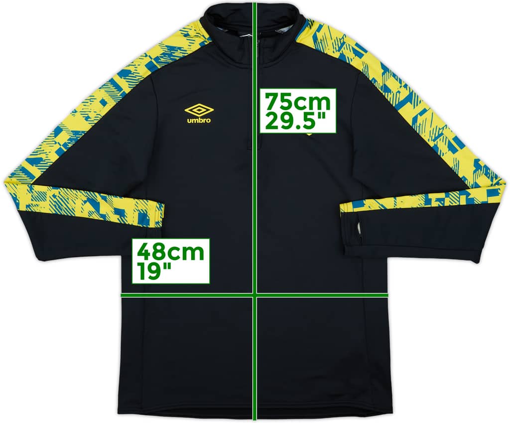 2020-21 Bournemouth Umbro 1/4 Zip Drill Top - 10/10 - (M)