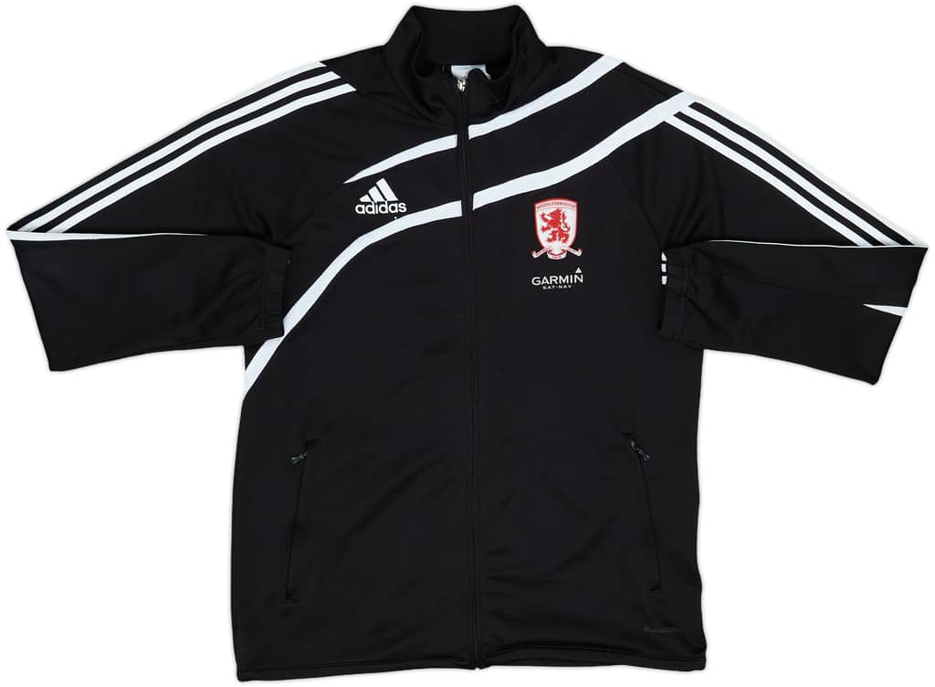 2008-09 Middlesbrough adidas Track Jacket - 9/10 - (M)