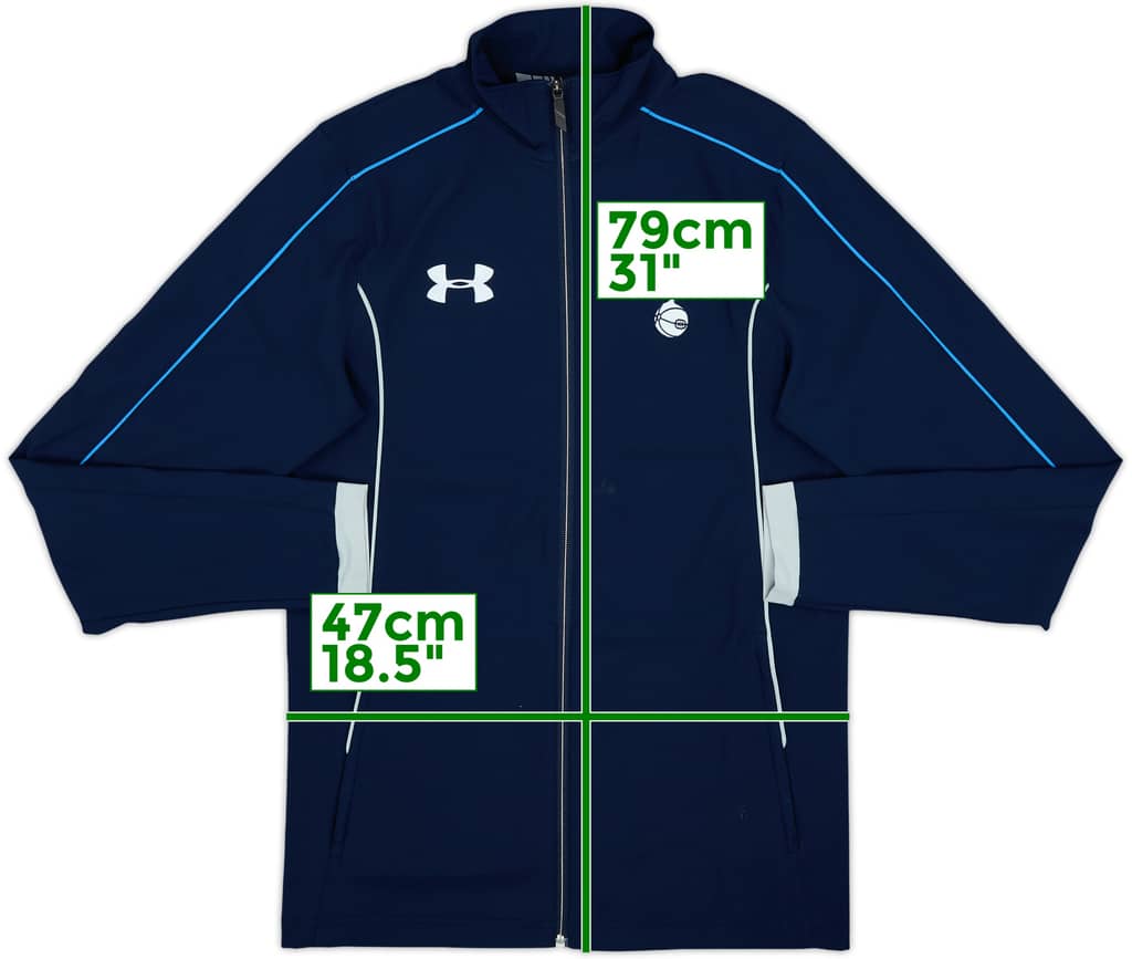 2015-16 Tottenham Under Armour Track Jacket - 5/10 - (S)