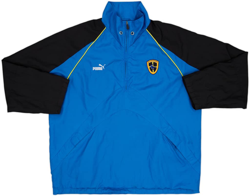 2003-04 Cardiff Puma 1/4 Zip Track Jacket - 6/10 - (L)