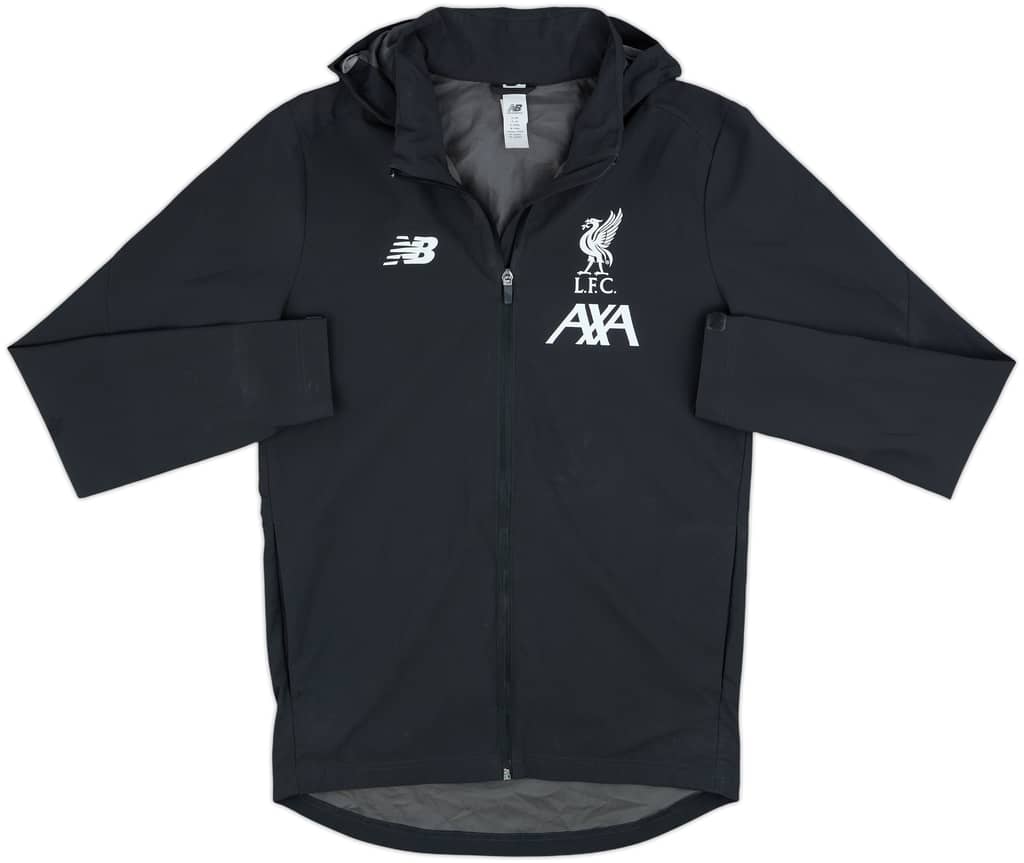 2019-20 Liverpool New Balance Hooded Track Jacket - 6/10 - (S)