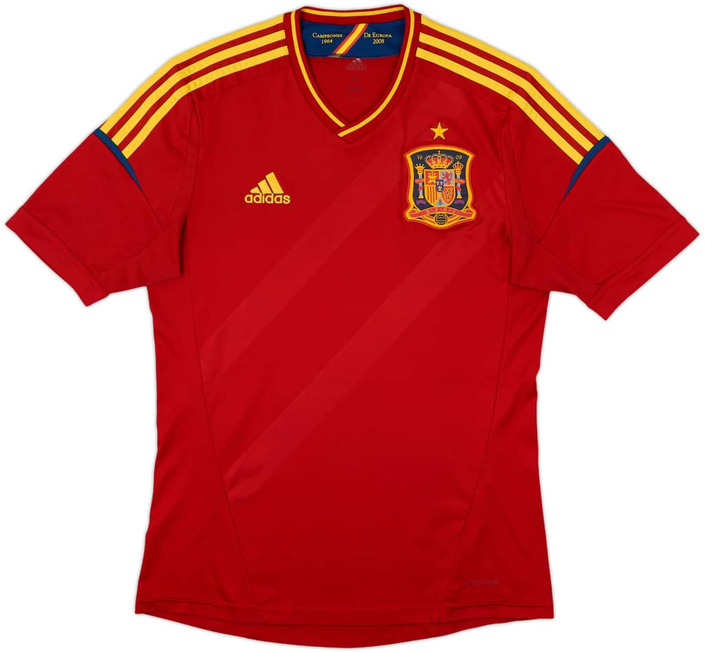 2011-12 Spain Home Shirt - 8/10 - (S)