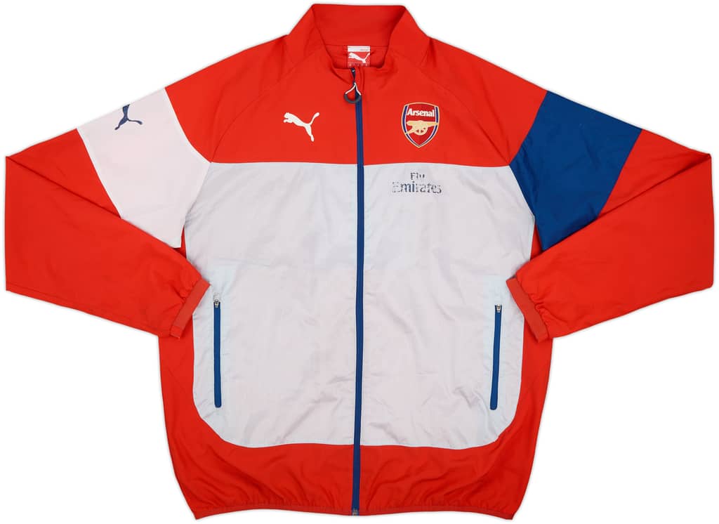 2014-15 Arsenal Puma Track Jacket - 4/10 - (XL)