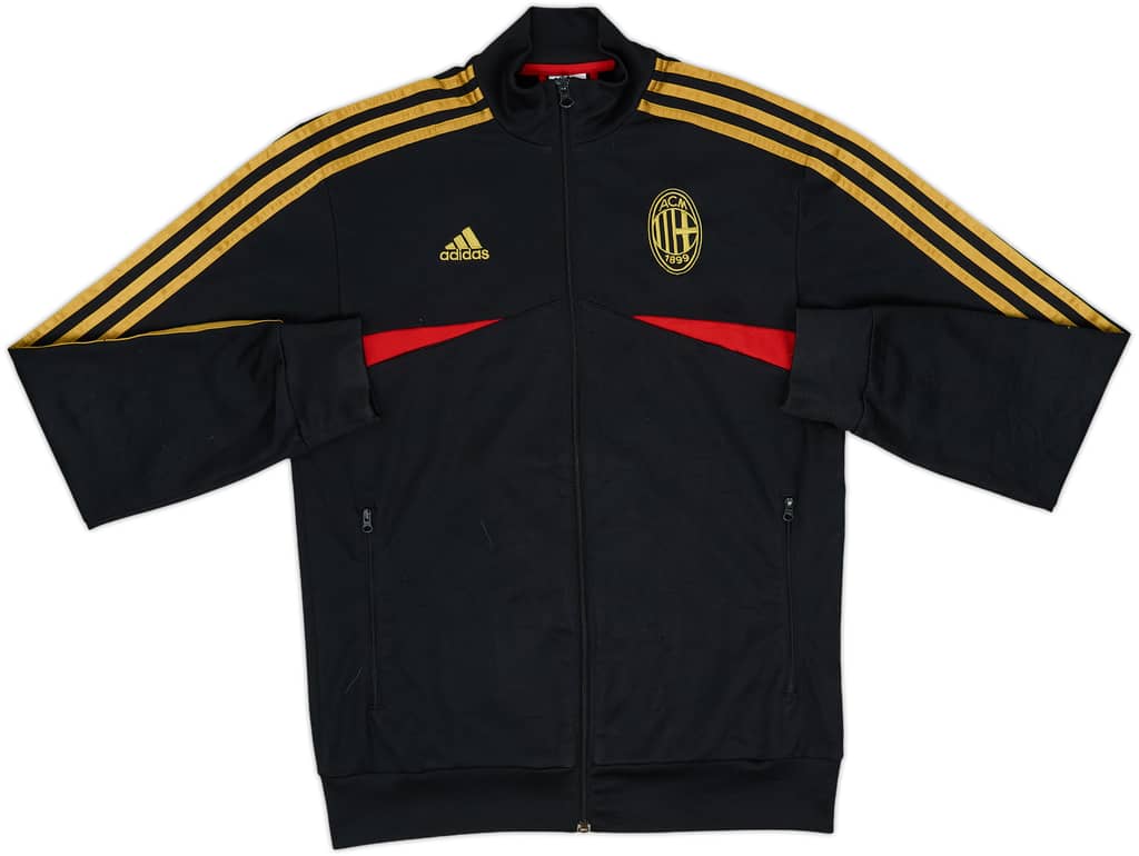 2013-14 AC Milan adidas Track Jacket - 7/10 - (S)