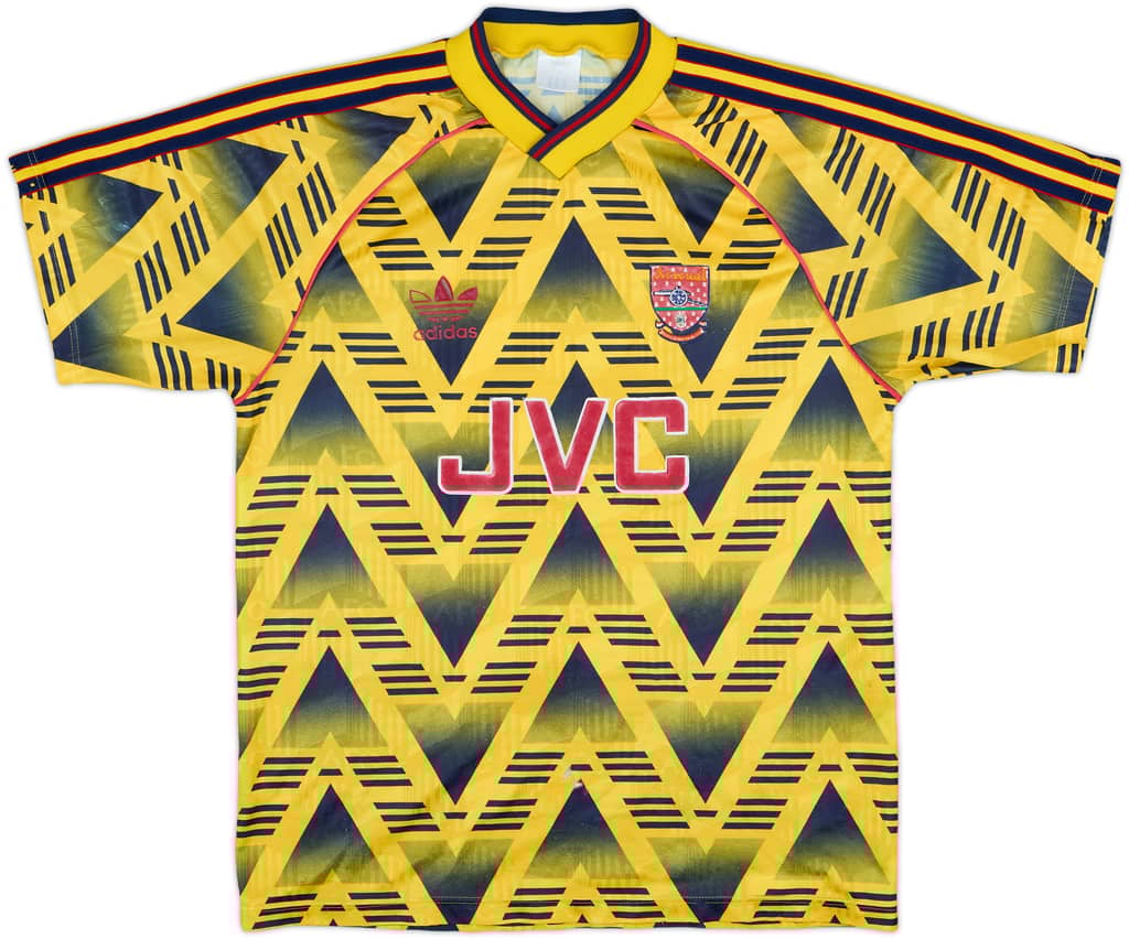 1991-93 Arsenal Away Shirt - 5/10 - (M)