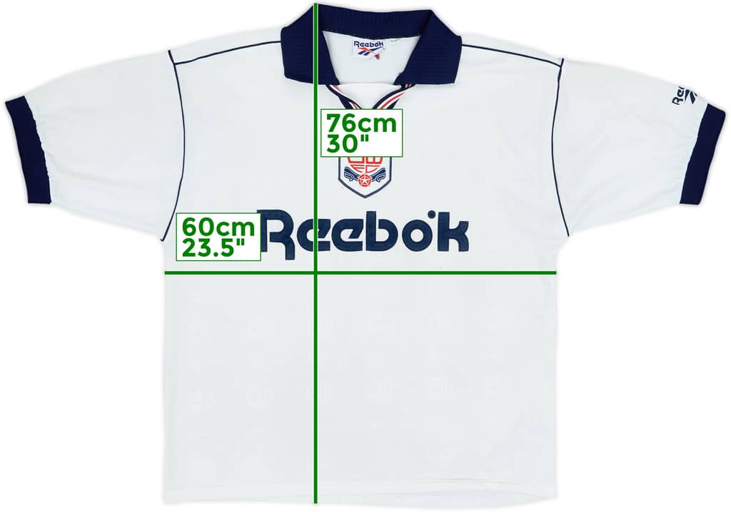 1995-97 Bolton Home Shirt - 5/10 - (L)