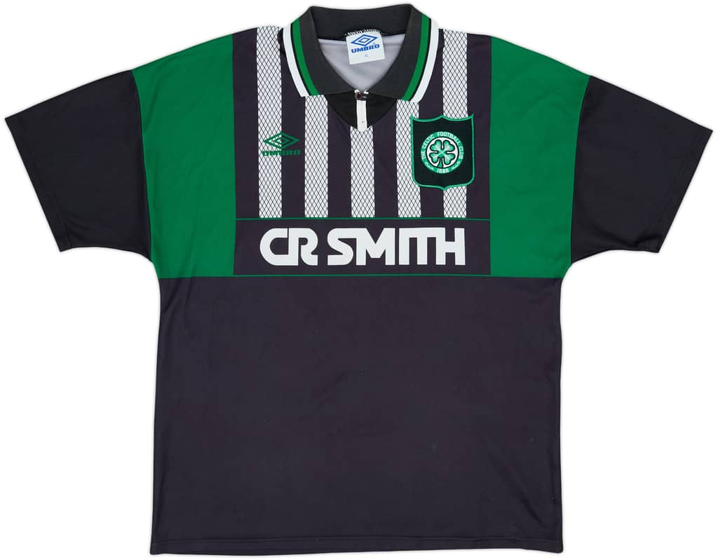 1994-96 Celtic Away Shirt - 8/10 - (XL)