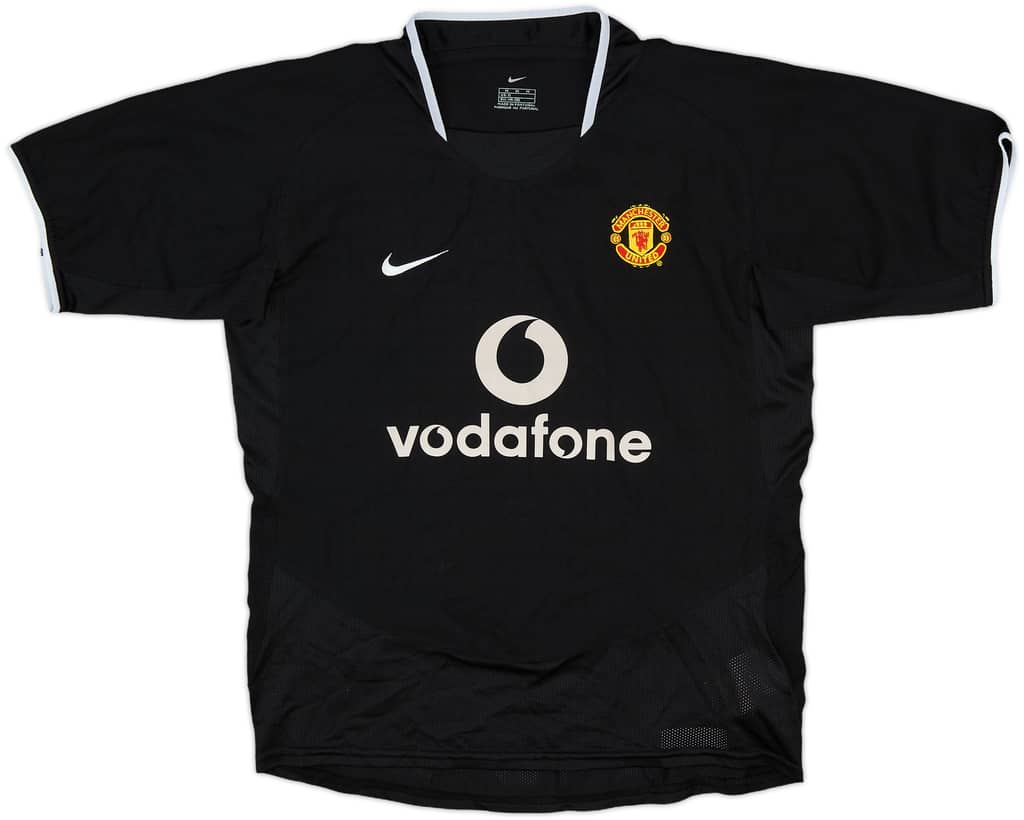 2003-05 Manchester United Away Shirt - 7/10 - (M.Boys)