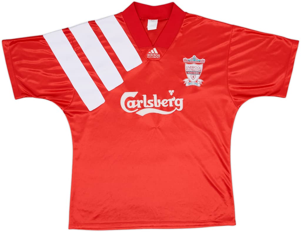 1992-93 Liverpool Centenary Home Shirt - 7/10 - (L)