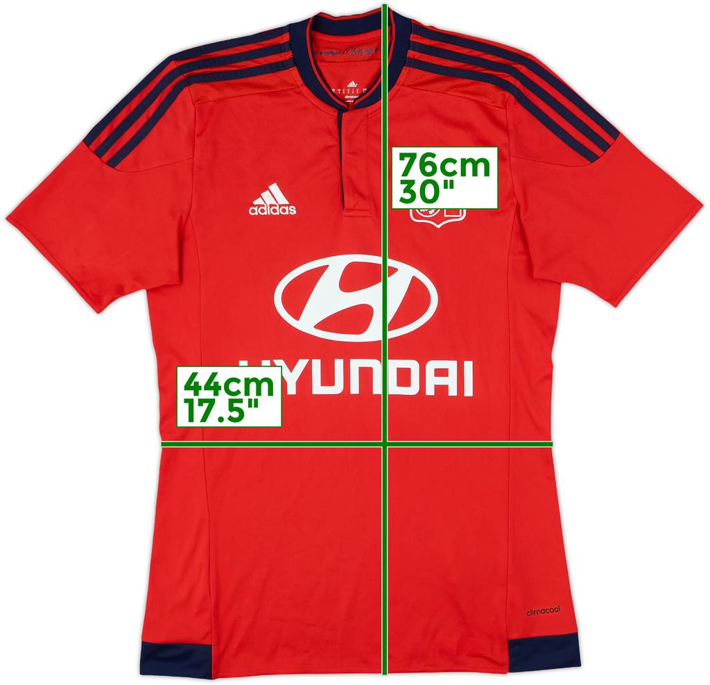 2015-16 Lyon Away Shirt - 9/10 - (S)