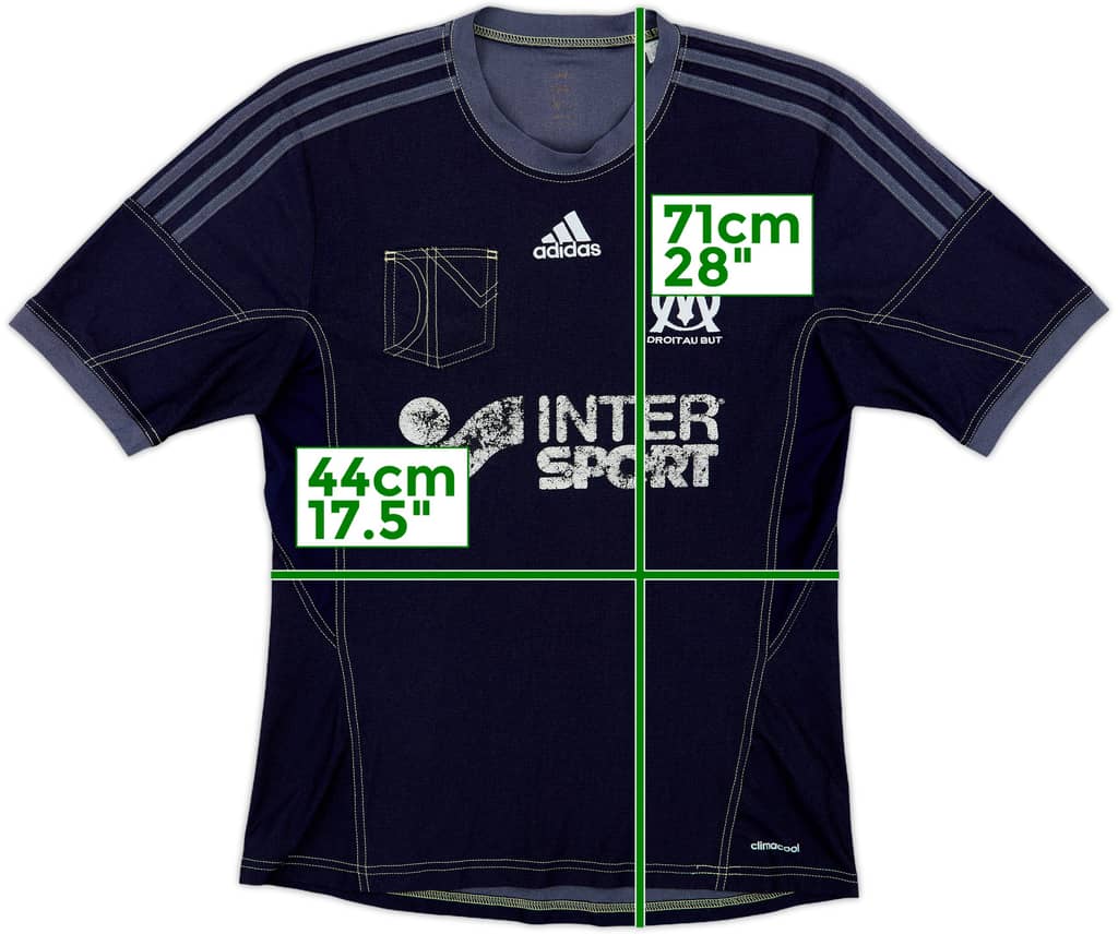 2013-14 Olympique Marseille Away Shirt - 5/10 - (S)