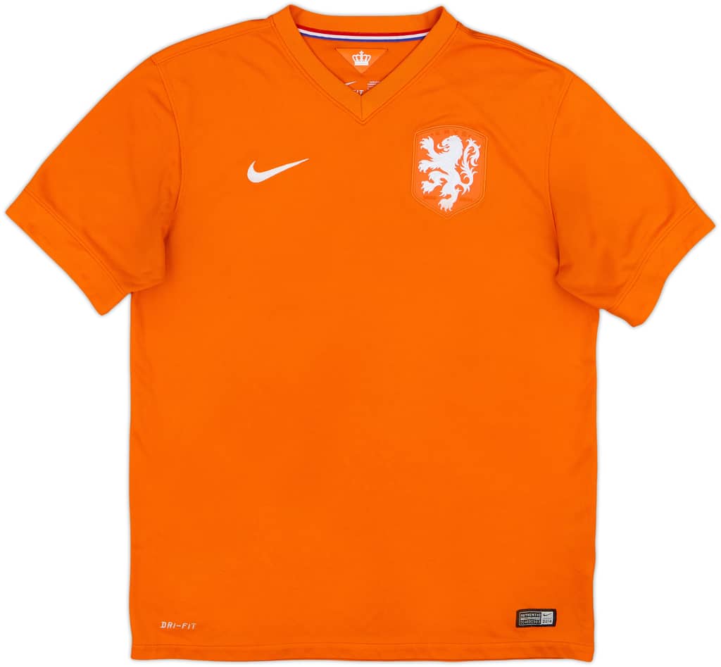 2014-15 Netherlands Home Shirt - 6/10 - (L)