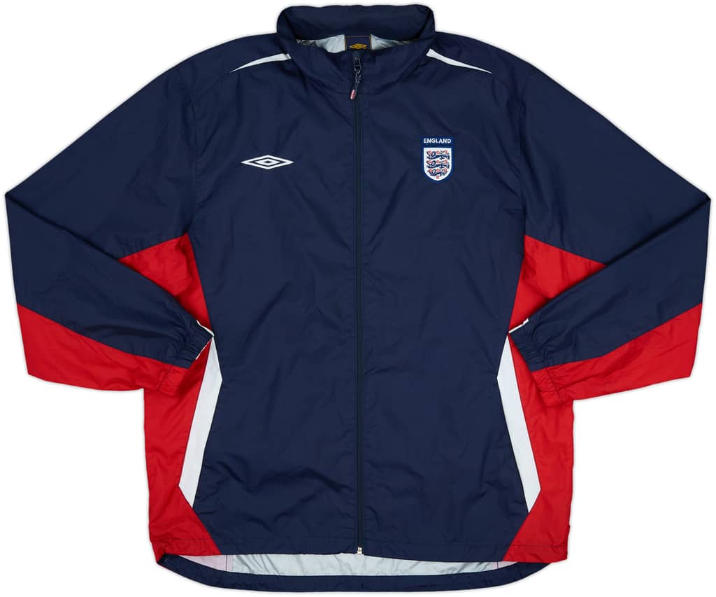 2004-06 England Umbro Hooded Rain Jacket - 10/10 - (XL)