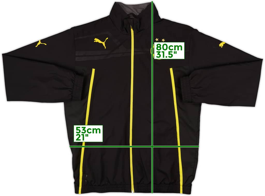 2013-14 Borussia Dortmund Puma Track Jacket - 8/10 - (M)
