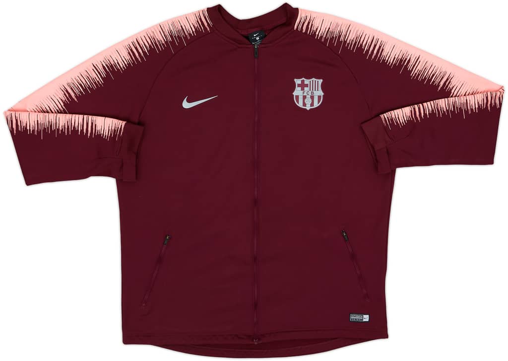 2018-19 Barcelona Nike Track Jacket - 9/10 - (XL)