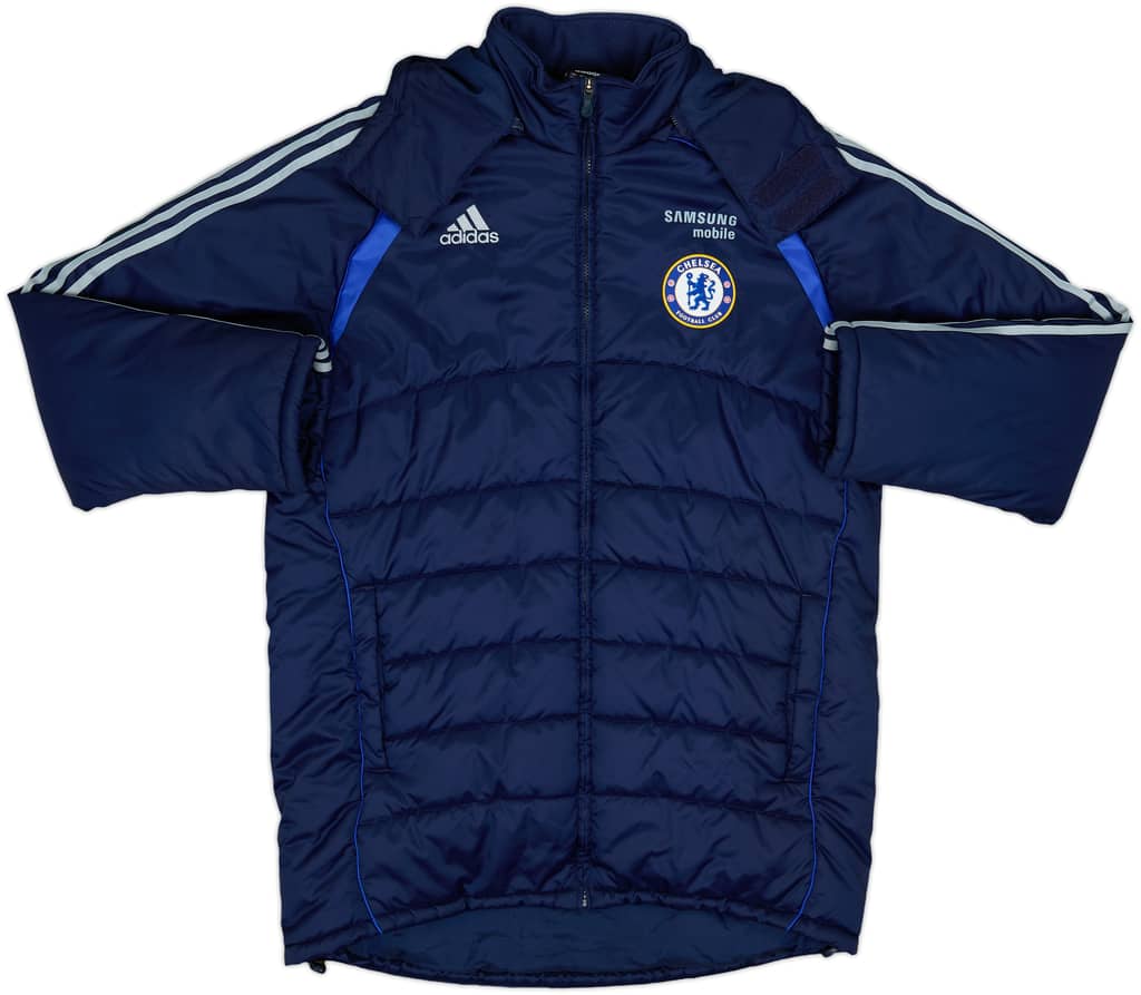 2006-07 Chelsea adidas Padded Bench Coat - 10/10 - (M)