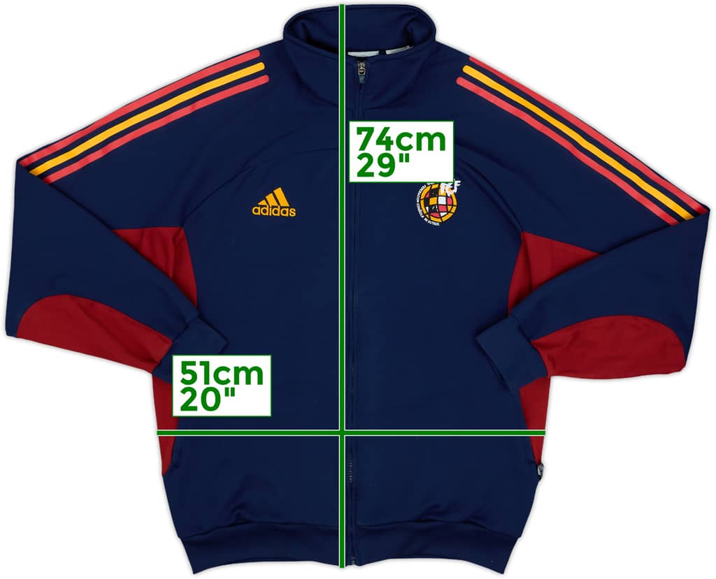 2000-02 Spain adidas Track Jacket - 8/10 - (M/L)
