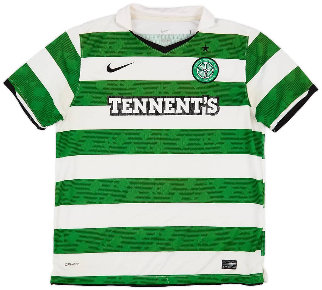 2010-12 Celtic Home Shirt - 5/10 - (XL)