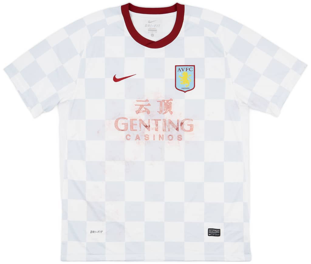 2011-12 Aston Villa Away Shirt - 4/10 - (XL)