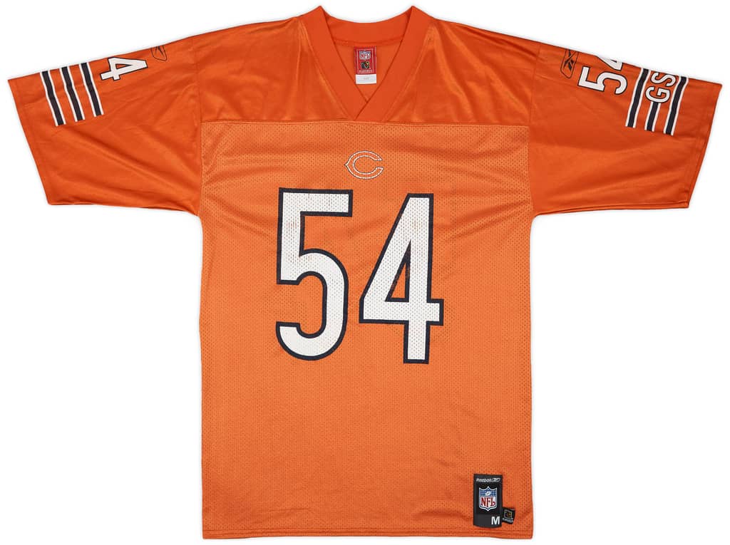 2005-06 Chicago Bengals Urlacher #54 Reebok Replica Alternate Jersey - 6/10 - (M)