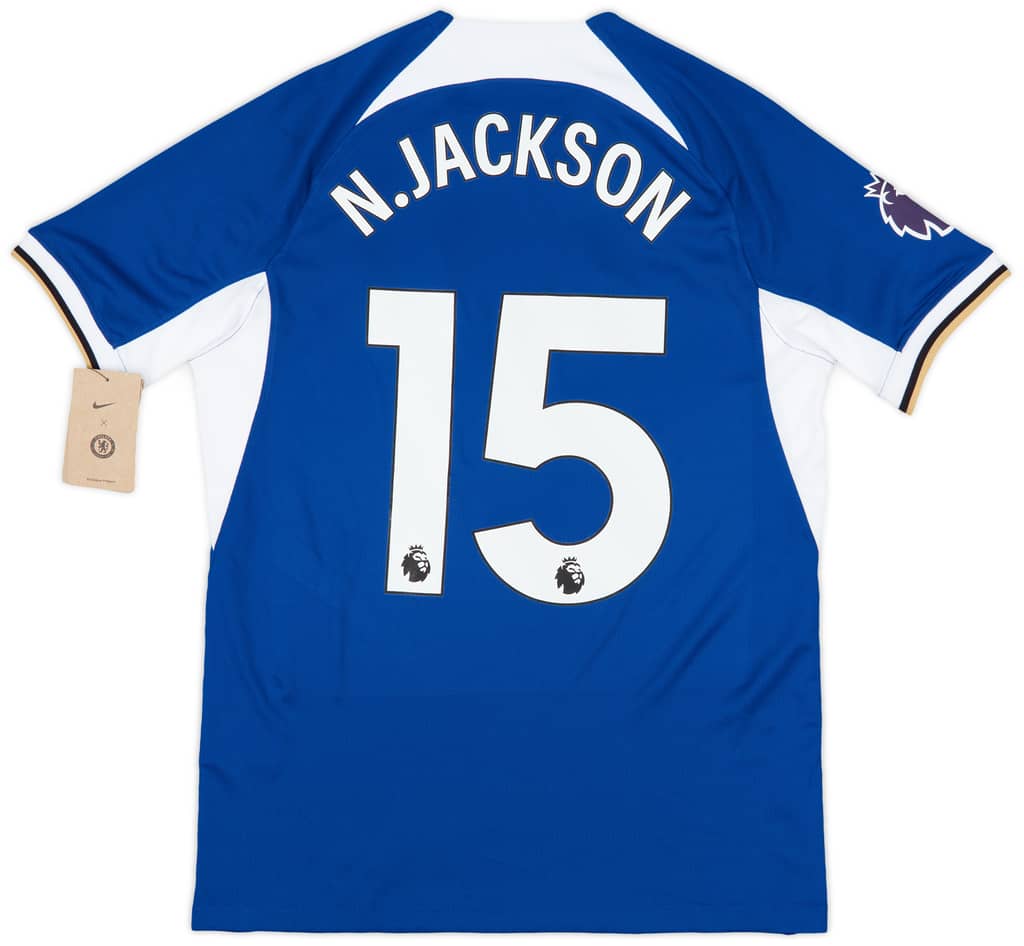 2023-24 Chelsea Home Shirt N.Jackson #15 (M)