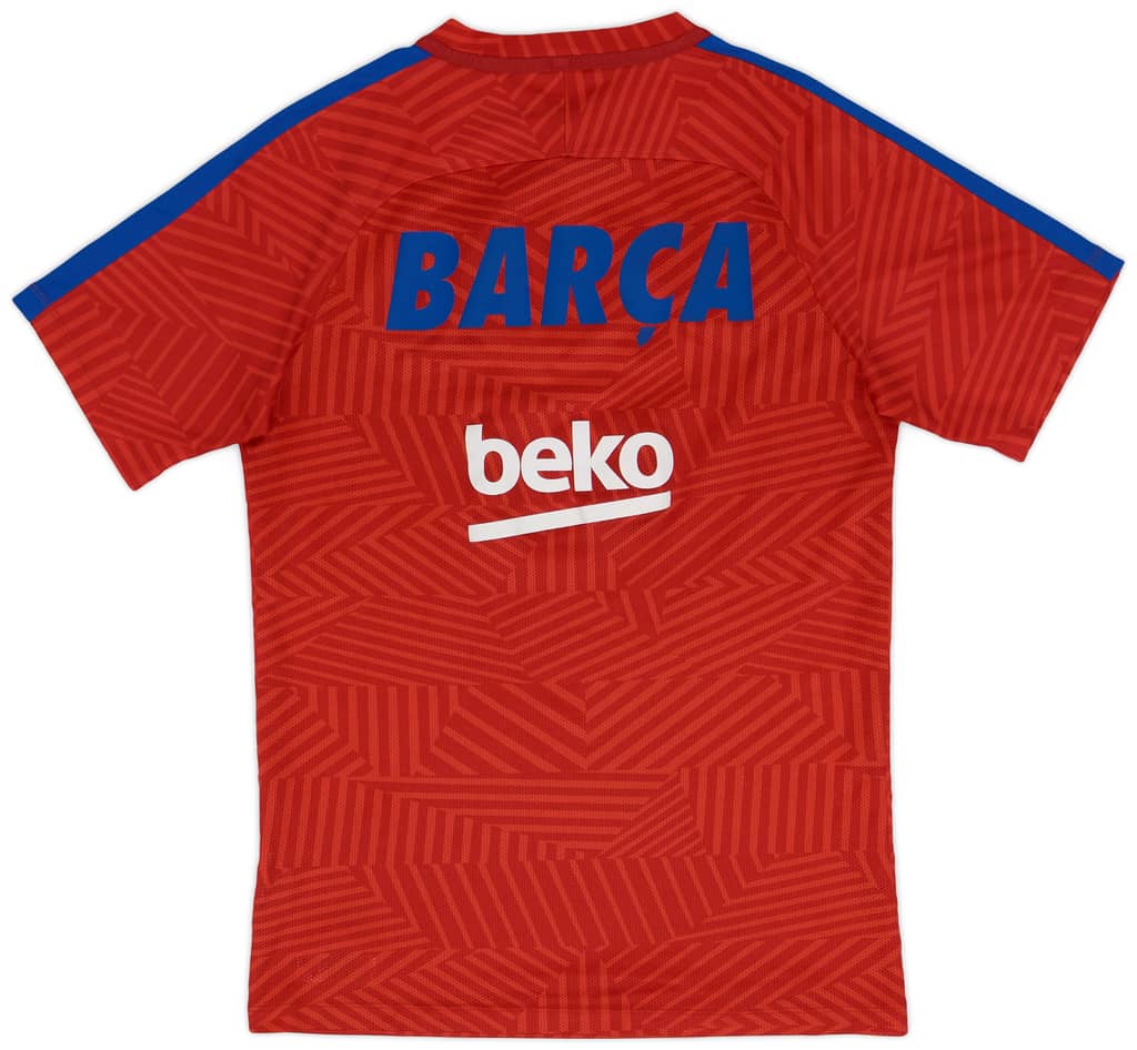 2016-17 Barcelona Nike Training Shirt - 8/10 - (S)