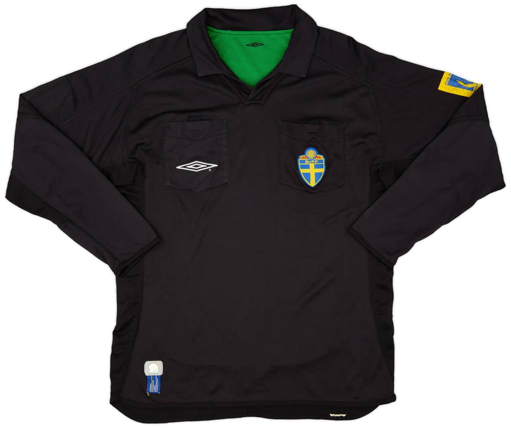2000s Sweden Umbro Referee Reversible L/S Shirt - 8/10 - (L)