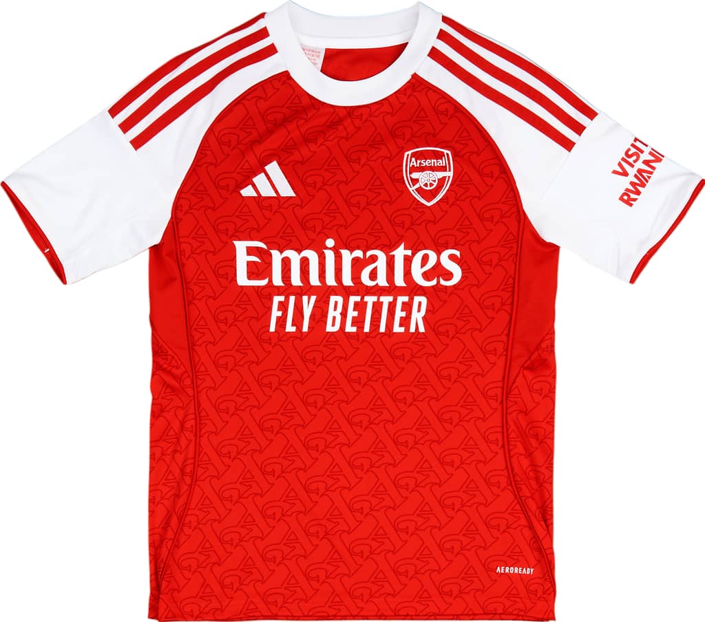 2025-26 Arsenal Home Shirt Rice #41 (KIDS)