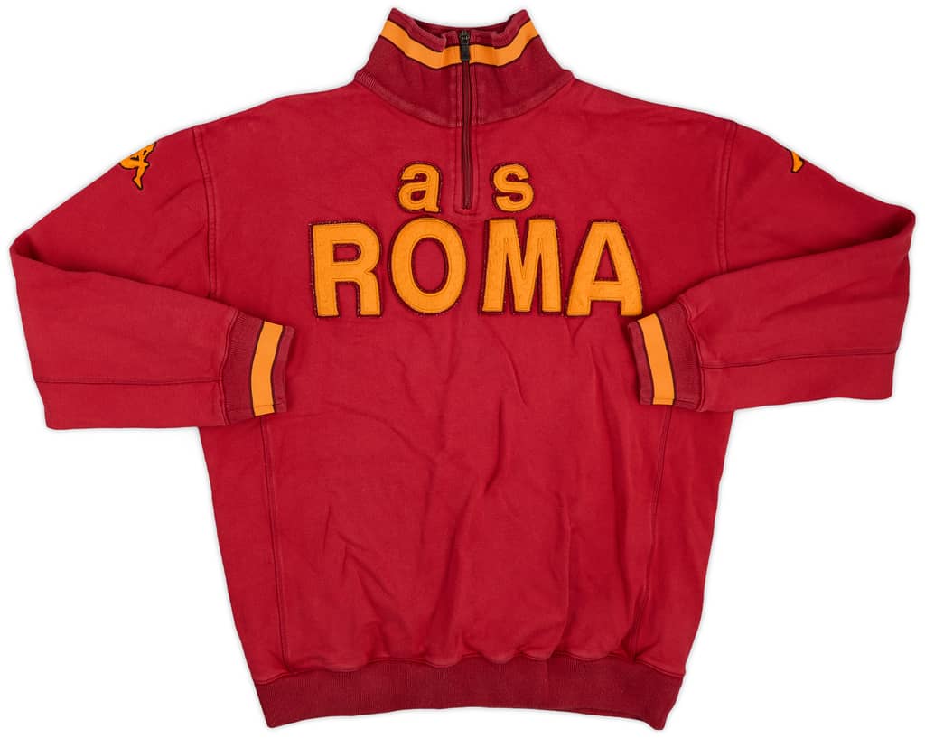 2003-04 Roma Kappa 1/4 Zip Sweat Top - 8/10 - (3XL)