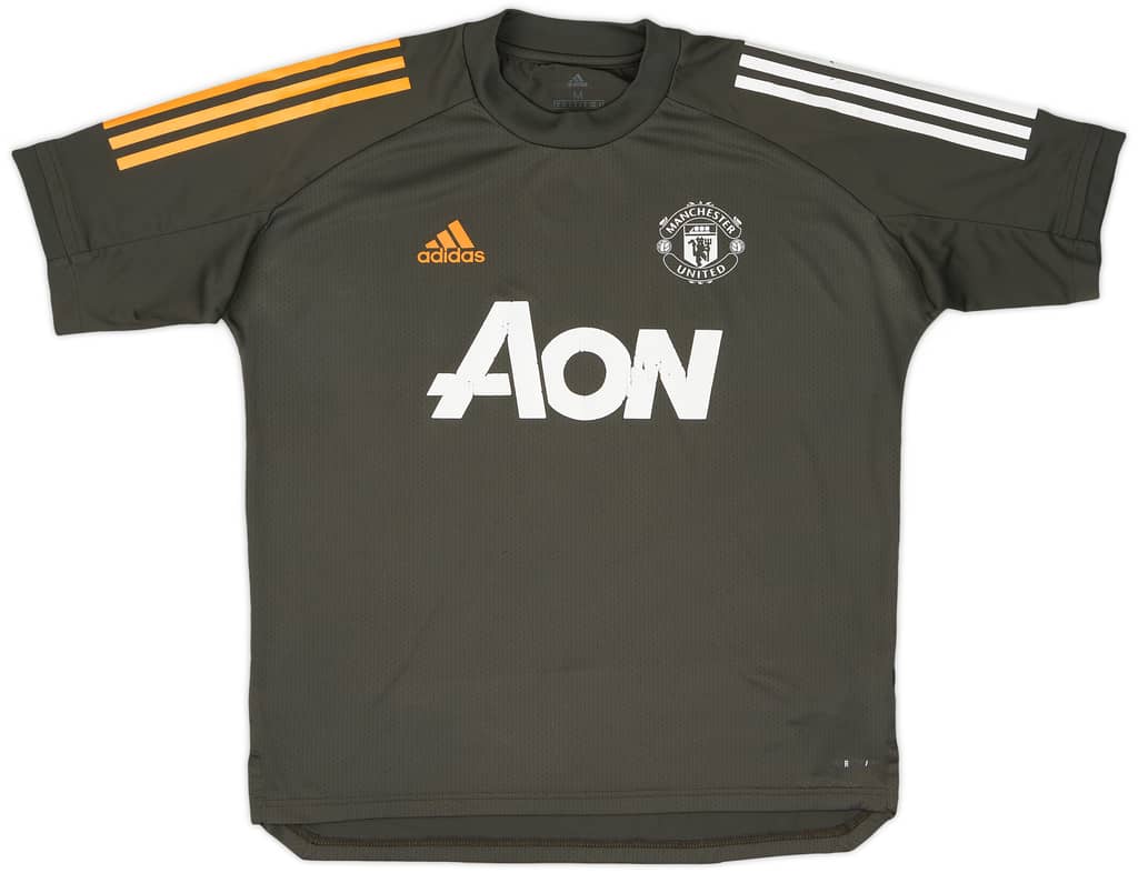 2020-21 Manchester United adidas Training Shirt - 6/10 - (M)