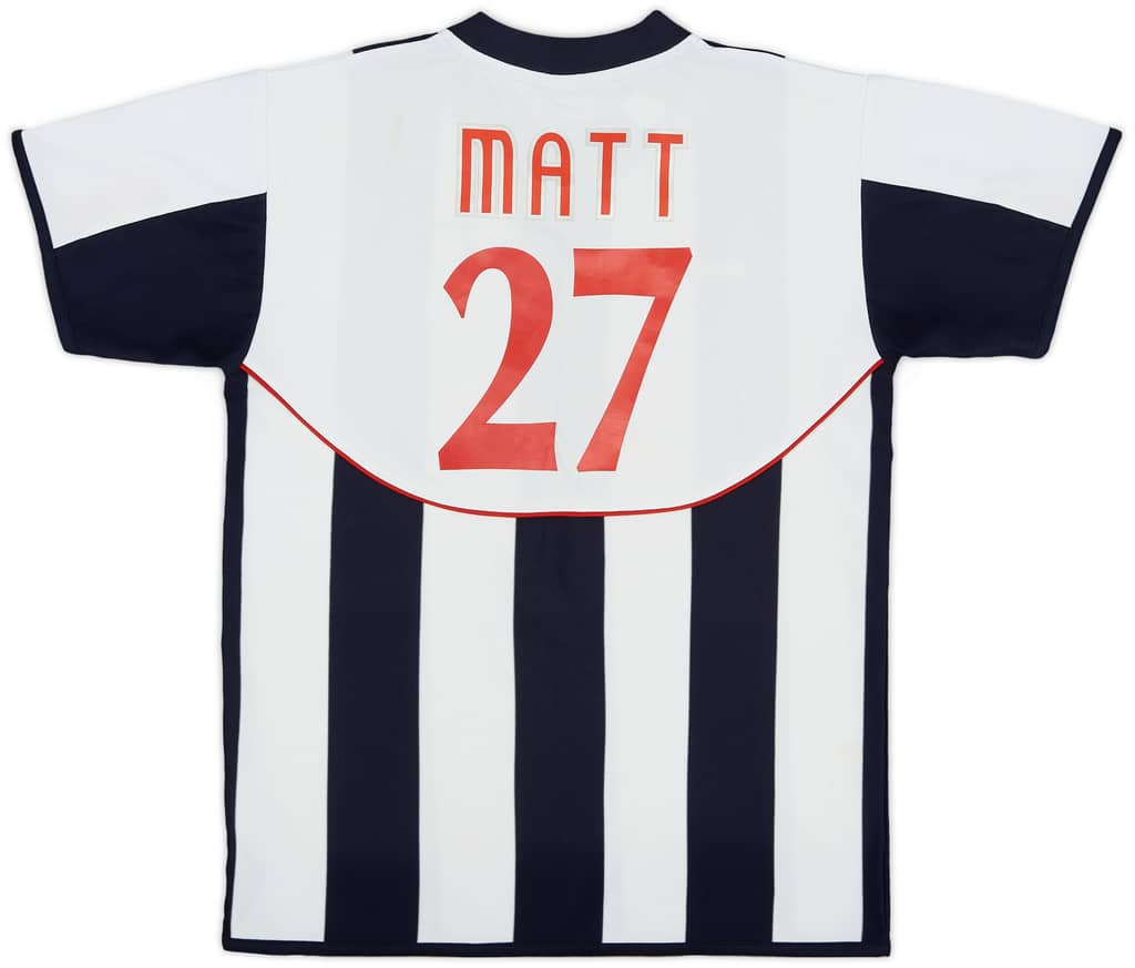 2004-05 West Brom Home Shirt Matt #27 - 5/10 - (XL.Boys)