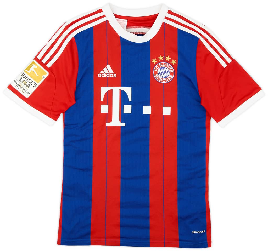 2014-15 Bayern Munich Home Shirt Alaba #27 - 5/10 - (XL.Boys)