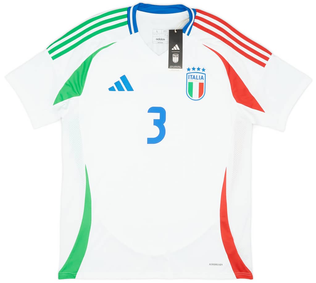 2024-25 Italy Away Shirt Dimarco #3