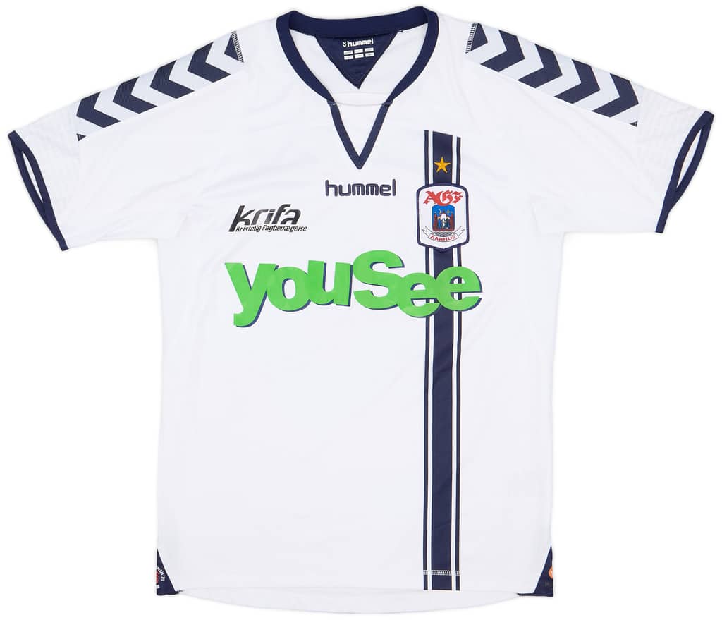 2012-13 AGF Aarhus Home Shirt - 9/10 - (S)
