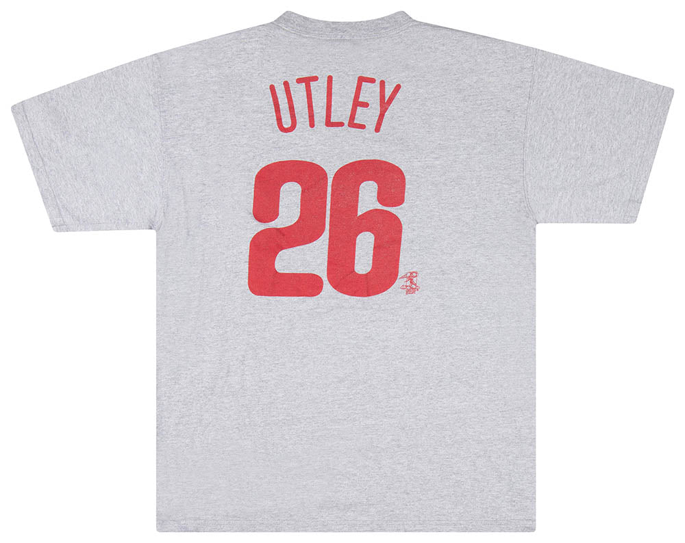 2010-15 Philadelphia Philles Utley #26 Majestic Tee L