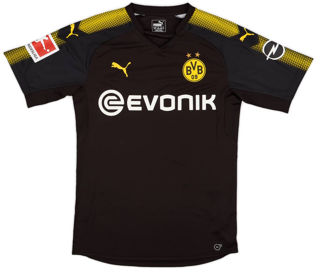 2017-18 Borussia Dortmund Authentic Away Shirt Rode #18 - 10/10 - (M)
